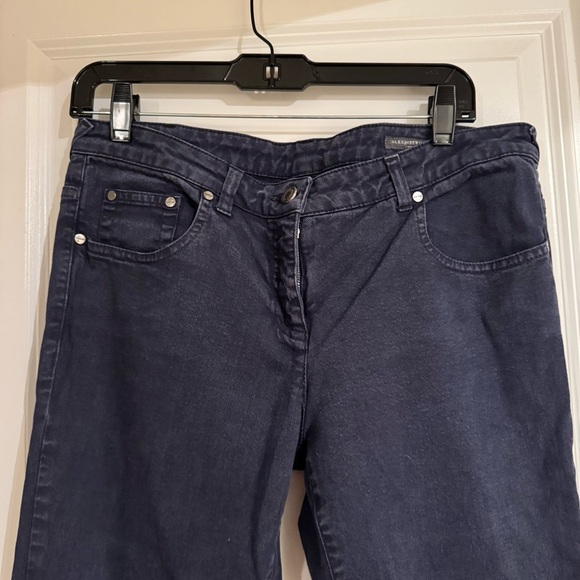 Alexander McQueen Blue Slim Straight Jeans - Picture 6 of 8